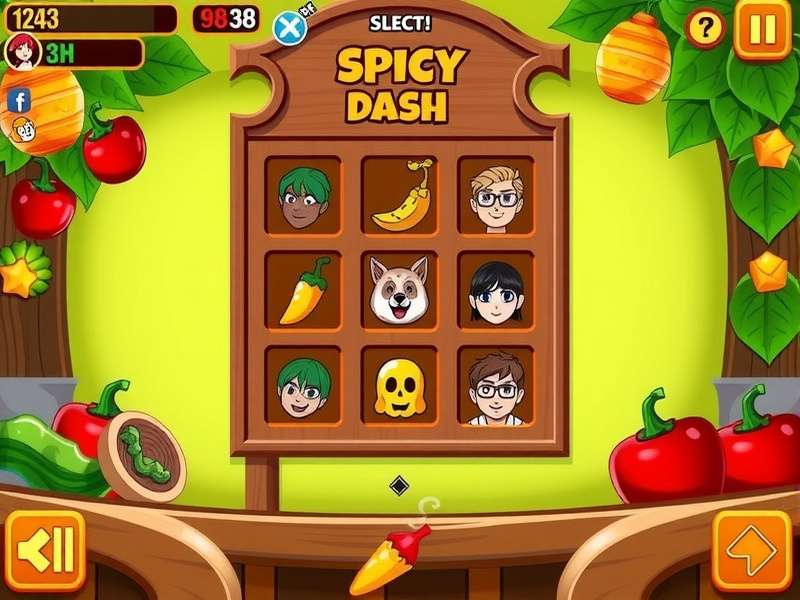 Spicy Dash Character Selection